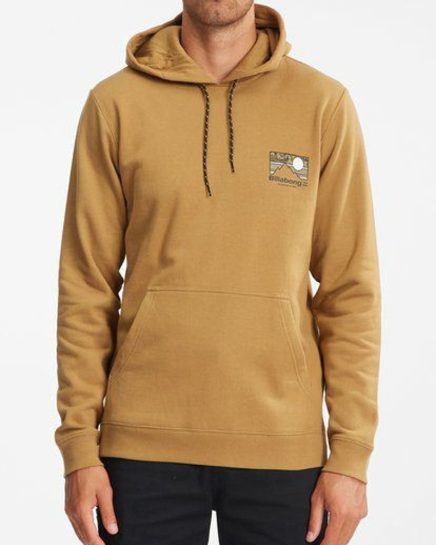 Hoodies & Fleece * | Billabong A/Div Captain Pullover Hoodie Nutmeg Nutmeg (Nut)