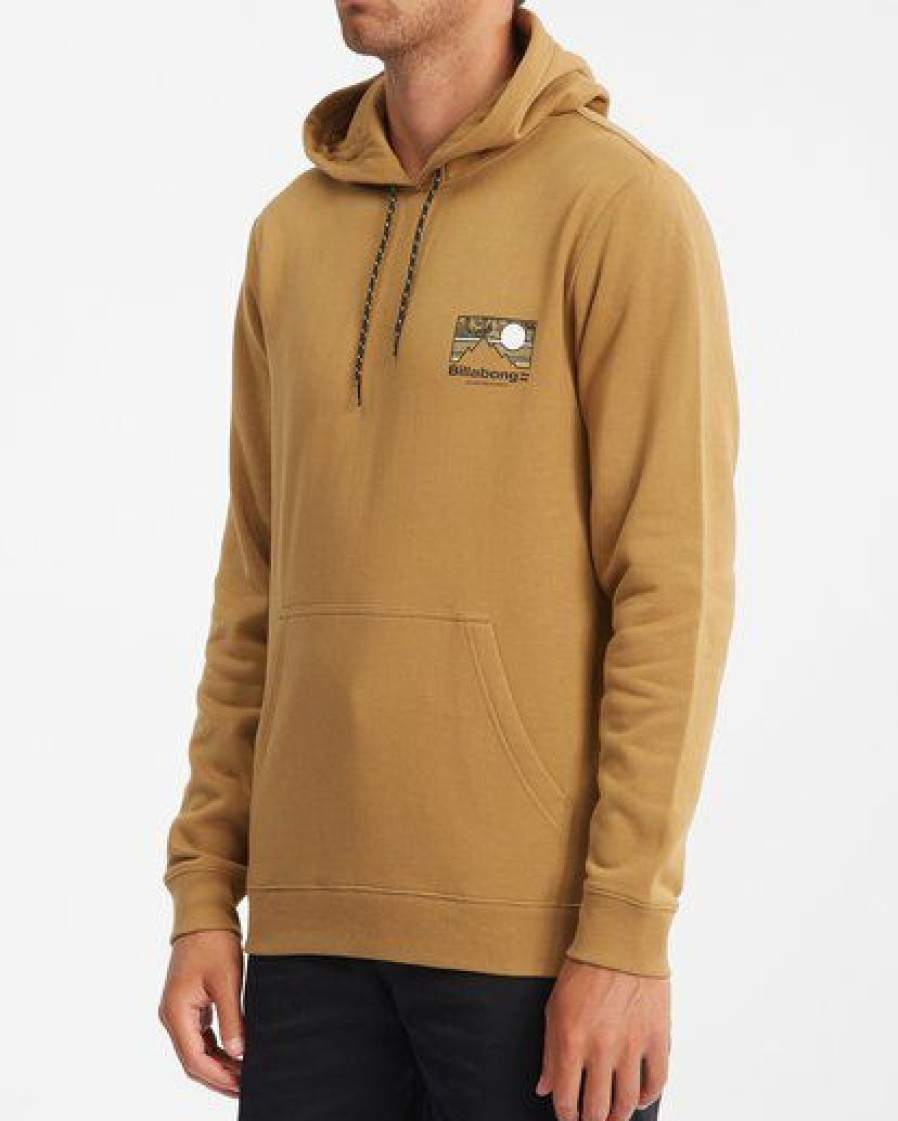 Hoodies & Fleece * | Billabong A/Div Captain Pullover Hoodie Nutmeg Nutmeg (Nut)