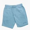 Clothing * | Billabong Wave Washed Elastic Sweatshorts Smoke Blue