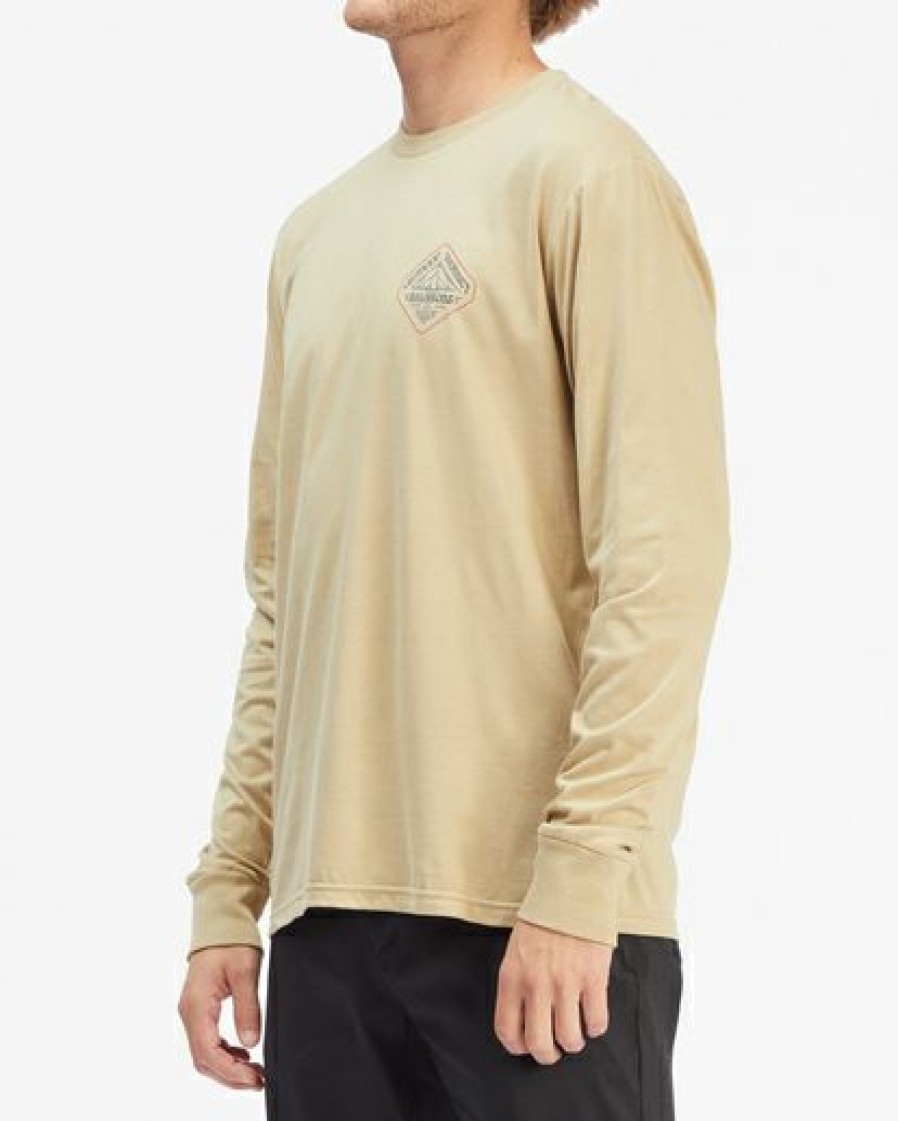 Clothing * | Billabong A/Div Remote Organic Long Sleeve T-Shirt Sand Dune Sand Dune (Sdu)