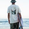 Clothing * | Billabong Gateway Organic Short Sleeve T-Shirt Off White Off White (Ofw)