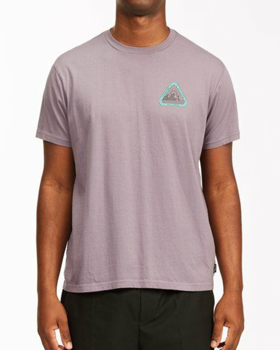 Tees * | Billabong A/Div Sawtooth Short Sleeve T-Shirt Purple Haze Purple Haze (Phz)