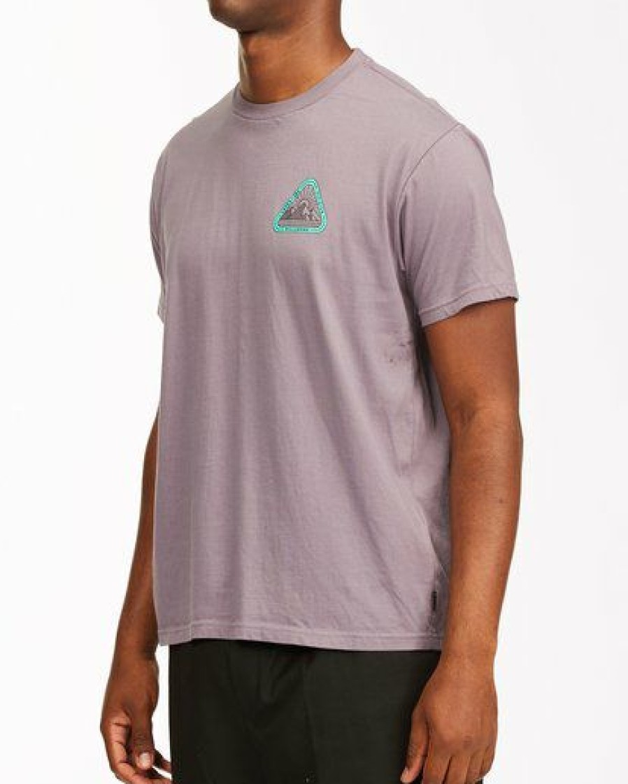 Tees * | Billabong A/Div Sawtooth Short Sleeve T-Shirt Purple Haze Purple Haze (Phz)