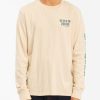 Billabong X Wrangler * | Billabong Wrangler Westward Long Sleeve T-Shirt Natural Natural (Nat)