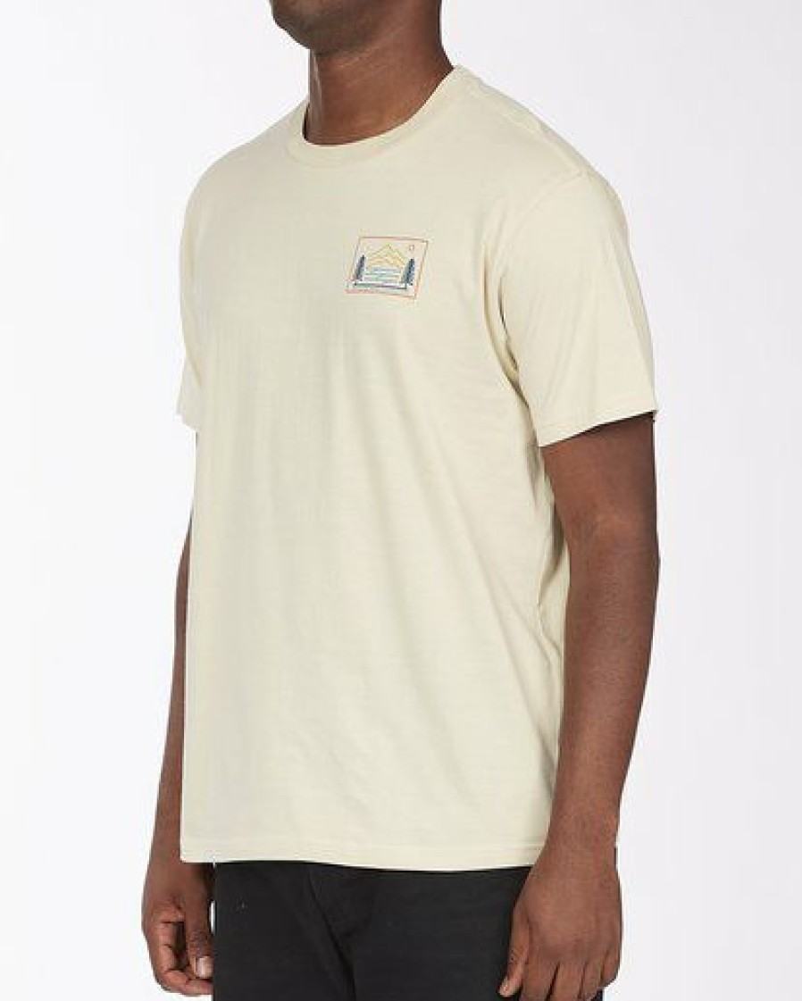 Tees * | Billabong A/Div Hwy 101 Short Sleeve T-Shirt Chino Chino (Chi)