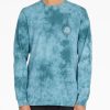 Tees * | Billabong Worshipper Tie-Dye Long Sleeve T-Shirt Marine Marine (Mre)