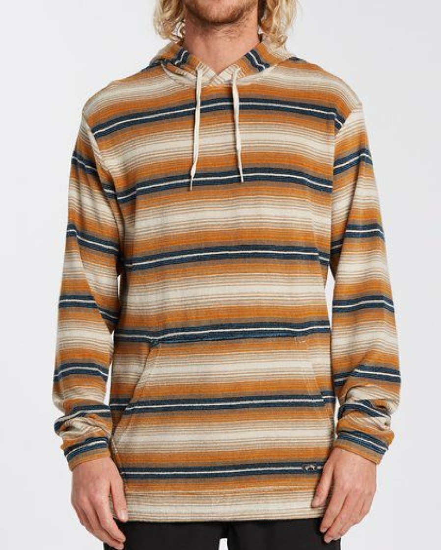 Hoodies & Fleece * | Billabong Flecker Sancho Pullover Hoodie Stone Stone (Stn)