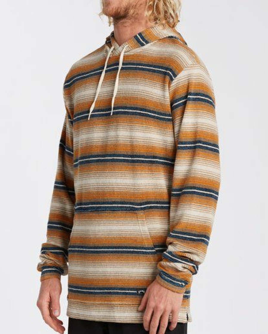 Hoodies & Fleece * | Billabong Flecker Sancho Pullover Hoodie Stone Stone (Stn)