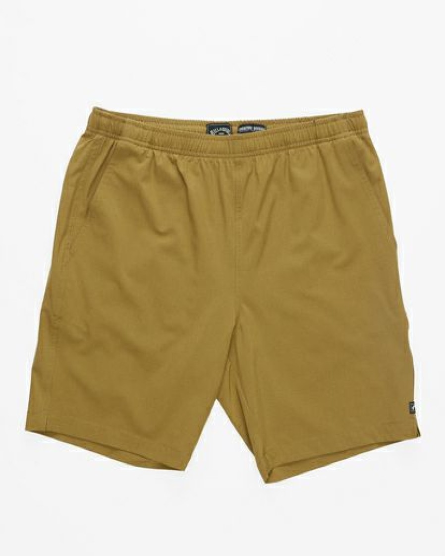 Shorts * | Billabong Transport Elastic Shorts 18 Military