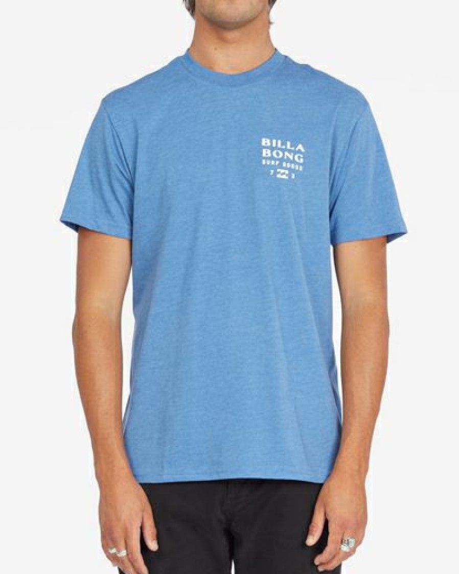 Tees * | Billabong 73 Surf Short Sleeve T-Shirt Royal Heather Royal Heather (Ryh)