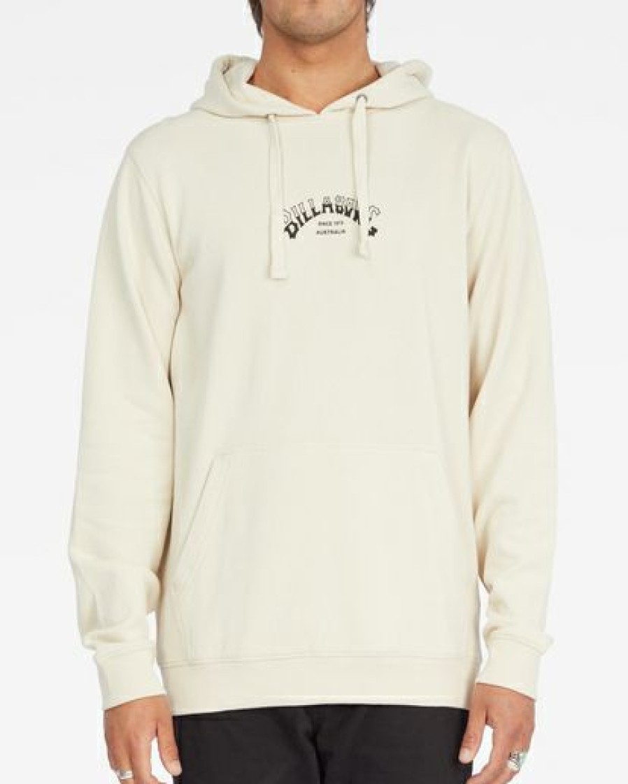 Hoodies & Fleece * | Billabong Bong Arch Hoodie Chino Chino (Chi)