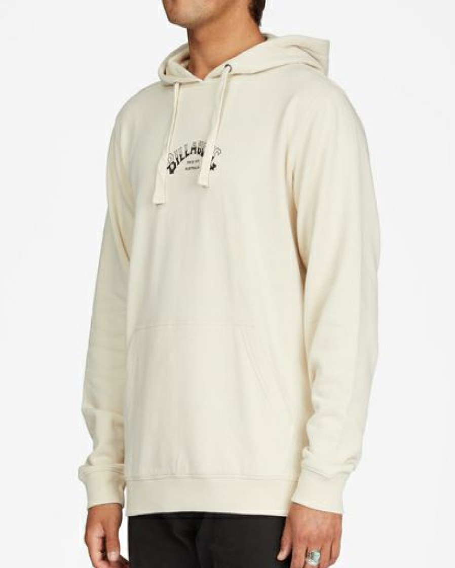 Hoodies & Fleece * | Billabong Bong Arch Hoodie Chino Chino (Chi)