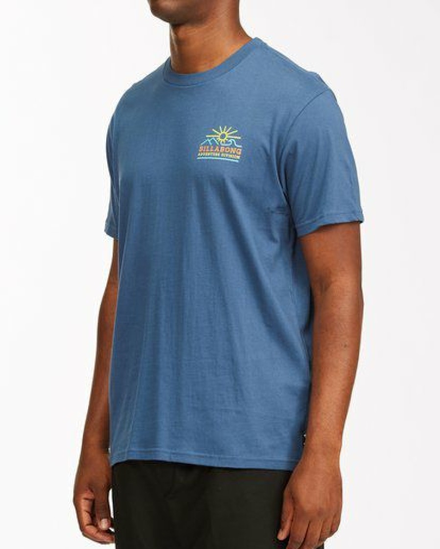 Tees * | Billabong A/Div Hills Short Sleeve T-Shirt New Blue New Blue (Nbl)