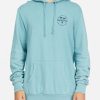 Hoodies & Fleece * | Billabong Wave Washed Coaster Pullover Hoodie Light Marine Light Marine (Ble0)