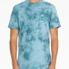 Tees * | Billabong Heat Tie-Dye Short Sleeve T-Shirt Marine Marine (Mre)