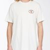 Tees * | Billabong Roller California Short Sleeve T-Shirt Off White Off White (Ofw)