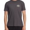 Clothing * | Billabong A/Div Sundown Organic Short Sleeve T-Shirt Asphalt Asphalt (Alt)