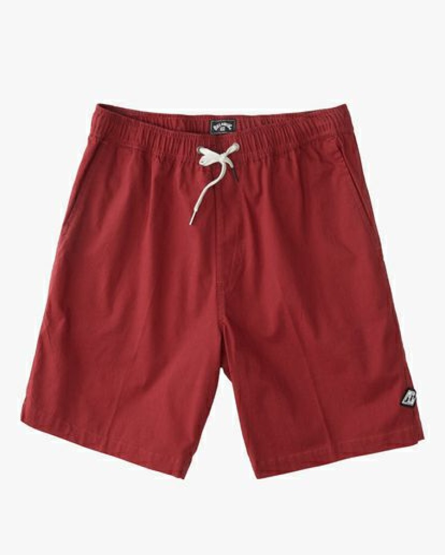 Shorts * | Billabong Larry Layback Short 17 Clay