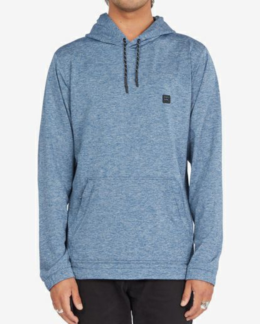 Hoodies & Fleece * | Billabong A/Div Surftrek Pullover Hoodie Navy