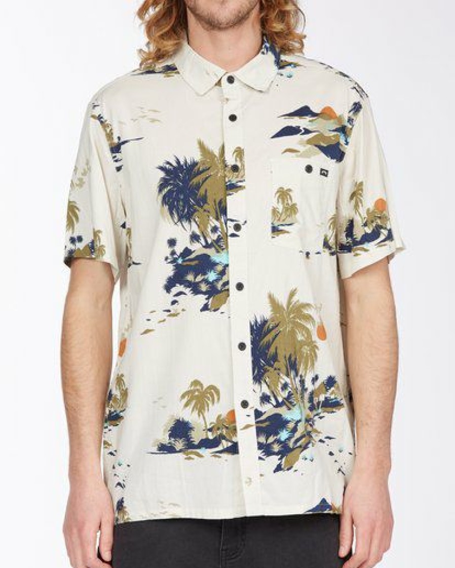 Shirts * | Billabong A/Div Trek Short Sleeve Shirt Chino