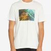 Chris Burkard X Adventure Division * | Billabong A/Div Glacier Runoff Short Sleeve T-Shirt Snow Snow (Sno)