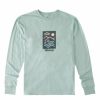 Tees * | Billabong A/Div Concord Organic Long Sleeve T-Shirt Seafoam Seafoam (Sfm)