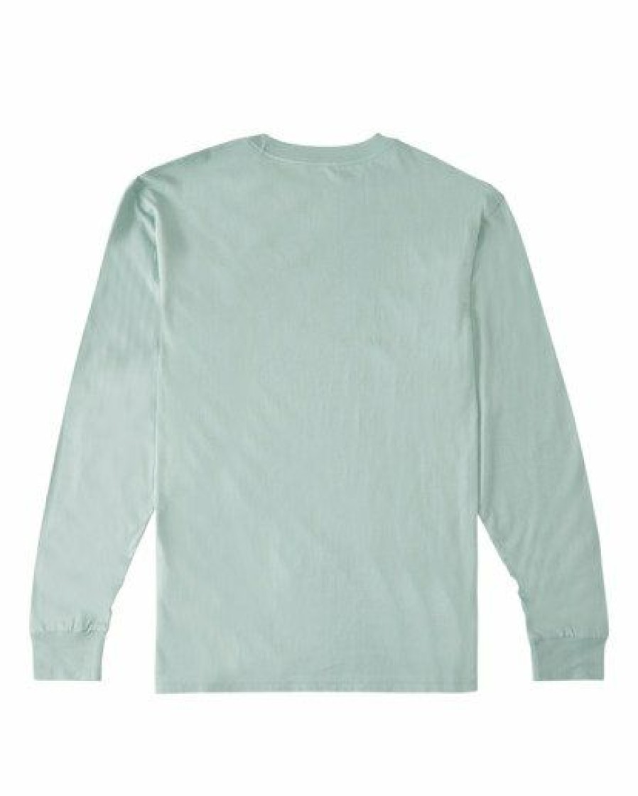 Tees * | Billabong A/Div Concord Organic Long Sleeve T-Shirt Seafoam Seafoam (Sfm)