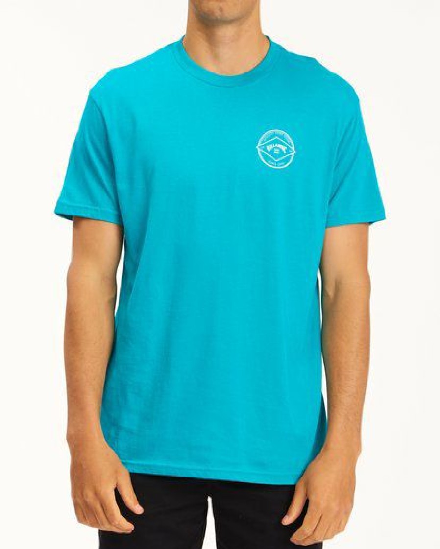 Tees * | Billabong Rotor Arch Short Sleeve T-Shirt Teal