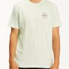 Tees * | Billabong Basis Florida Short Sleeve T-Shirt Seaglass Seaglass (Sgl)