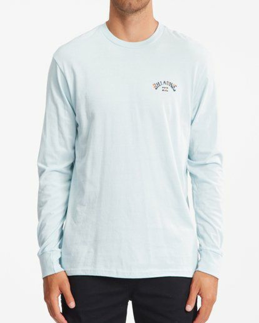 Tees * | Billabong Arch Fill Long Sleeve T-Shirt Navy