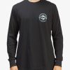 Tees * | Billabong Rotor Diamond Long Sleeve T-Shirt Black Black (Blk)