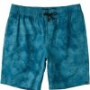 Shorts * | Billabong A/Div Surftrek Perf Elastic Short 18 Dark Teal Tie Dye