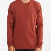 Tees * | Billabong Stacked Arch Long Sleeve T-Shirt Seaglass