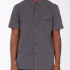 Shirts * | Billabong A/Div Surftrek Short Sleeve Shirt Asphalt Asphalt (Alt)