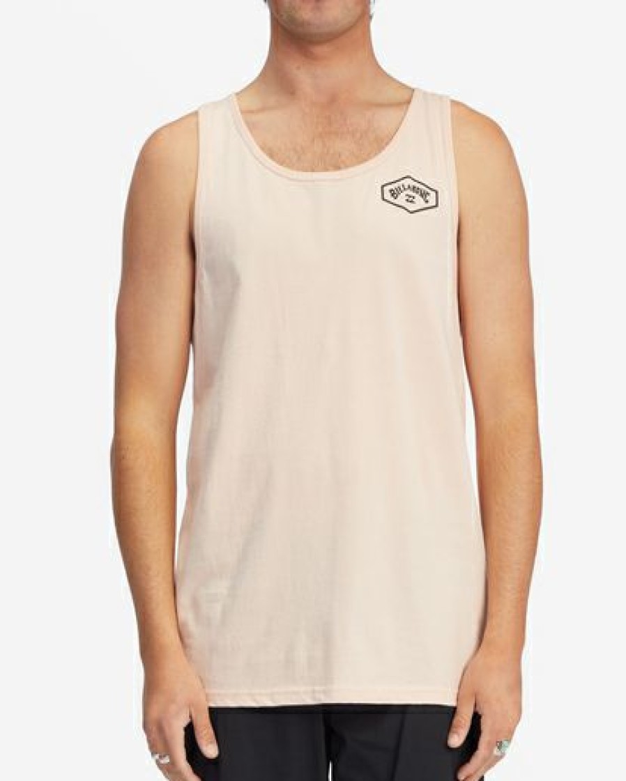 Clothing * | Billabong Exit Arch Tank Top Coastal Blue