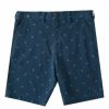 Shorts * | Billabong Crossfire Mid Print Walkshorts Navy Navy (Nvy)