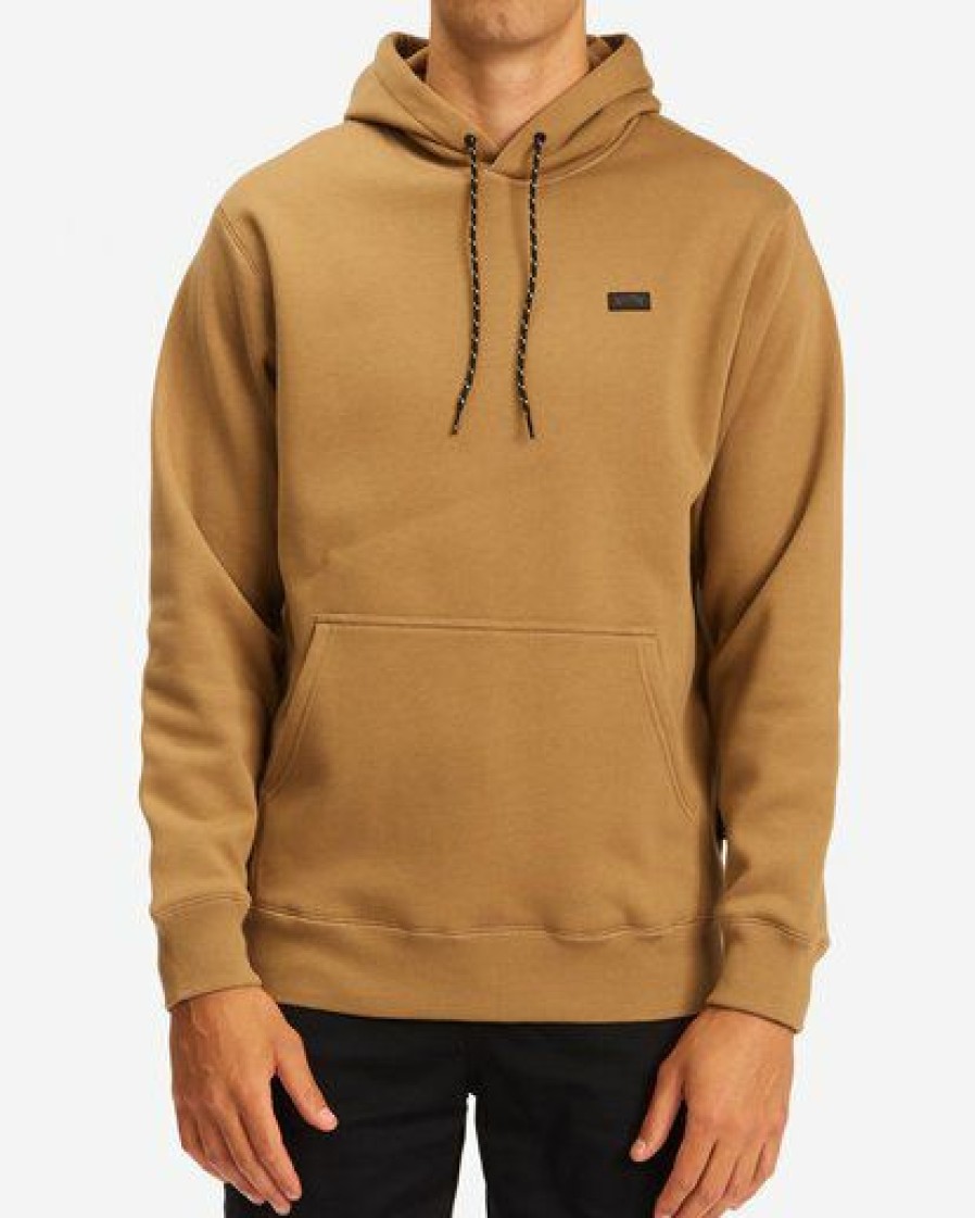 Fleece * | Billabong A/Div Shoreline Pullover Hoodie Clay