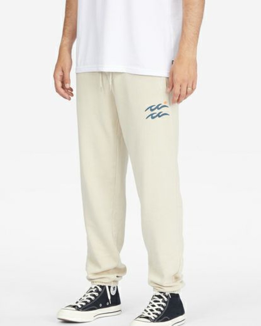 Clothing * | Billabong Wave Washed Plantasia Sweatpants Chino Chino (Chi)