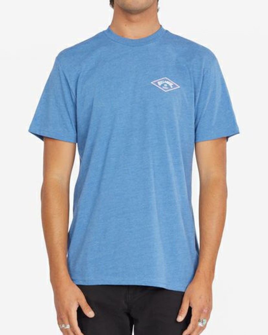 Tees * | Billabong Diamond Arch Short Sleeve T-Shirt Royal Heather