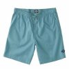 Clothing * | Billabong Layback Twill Walkshorts 18 Light Marine Light Marine (Ble0)