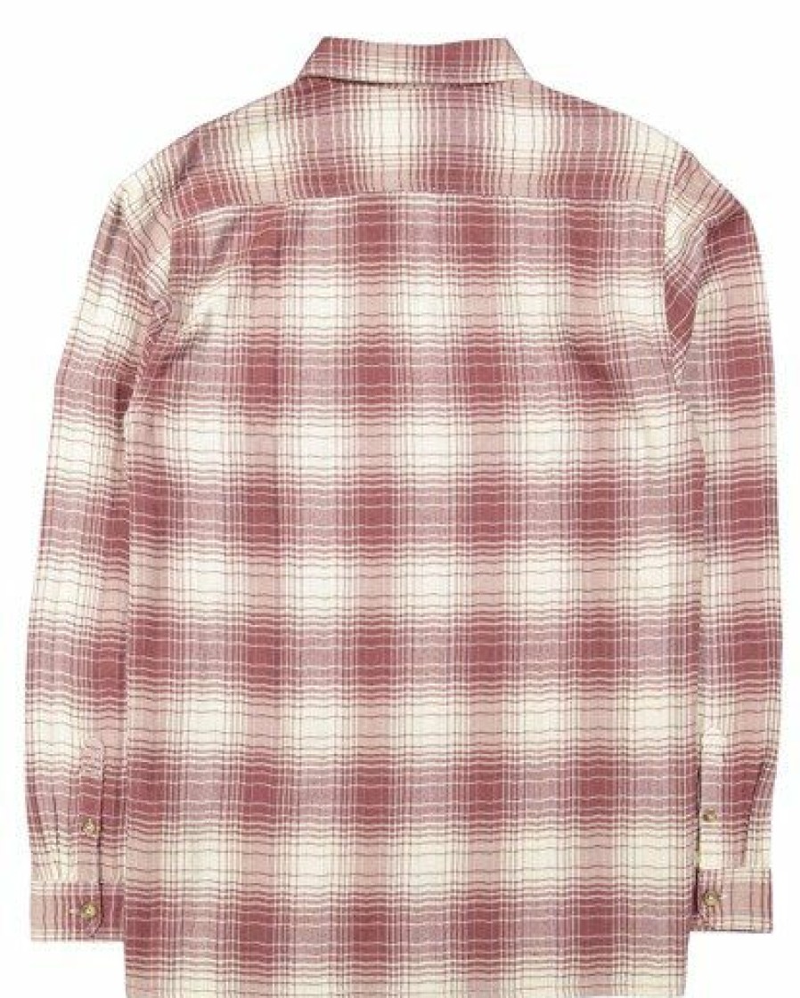 Shirts * | Billabong Arafm Flannel Shirt Off White Off White (Ofw)