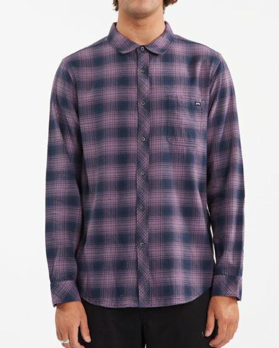 Shirts * | Billabong Coastline Flannel Shirt Clay