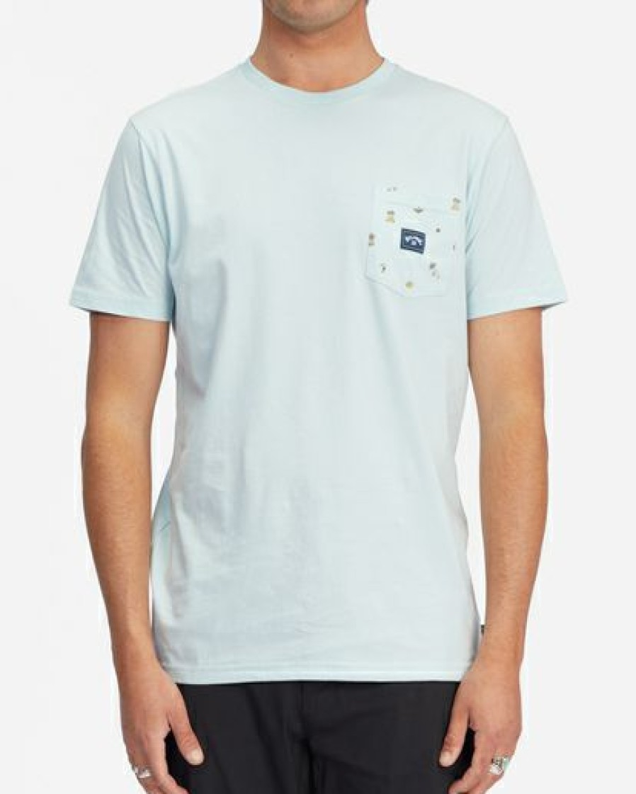 Tees * | Billabong Team Pocket T-Shirt Off White