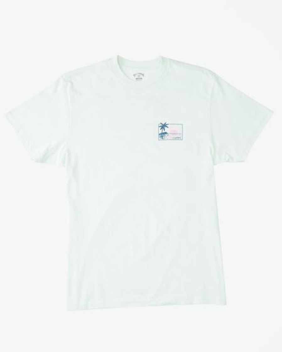 Clothing * | Billabong Breeze California Short Sleeve T-Shirt Seaglass Seaglass (Sgl)