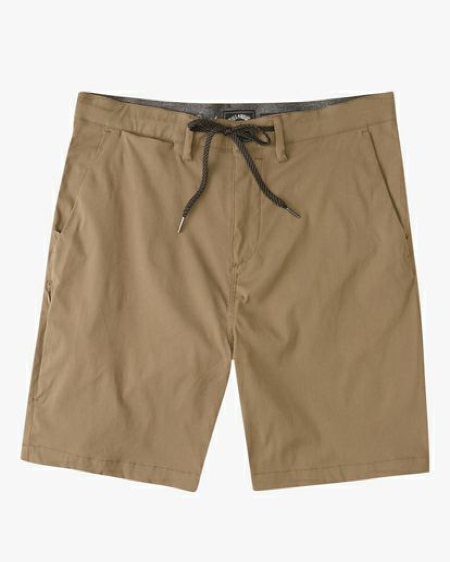 Shorts * | Billabong A/Div Surftrek Plus Shorts 19 Walnut