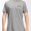 Tees * | Billabong Transit Short Sleeve T-Shirt Dark Grey Heather