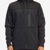 Fleece * | Billabong A/Div Quadrant Furnace Zip-Up Hoodie Black Heather Black Heather (Bkh)