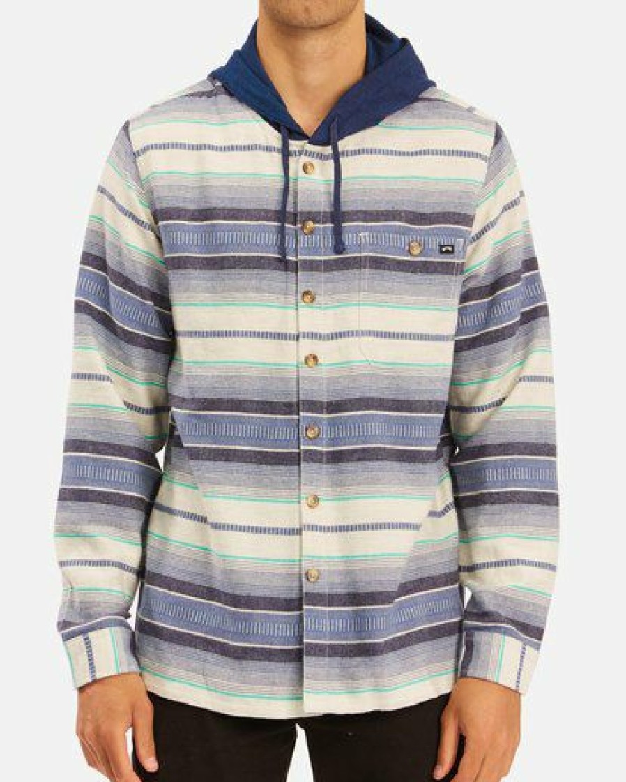 Shirts * | Billabong Baja Hooded Flannel Chino