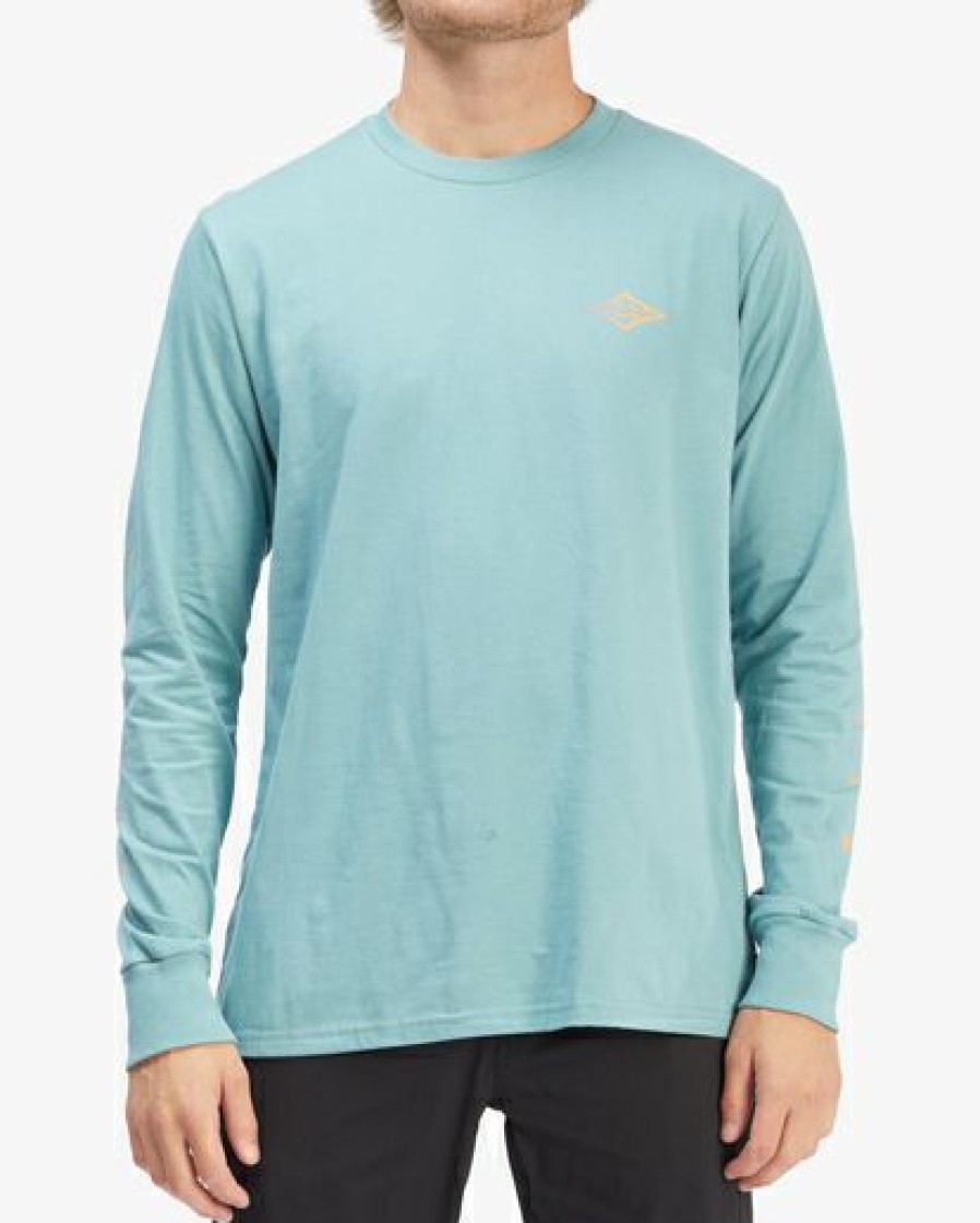 Clothing * | Billabong Unity Long Sleeve T-Shirt Denim