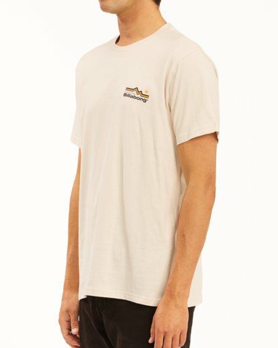 Tees * | Billabong A/Div Denver Short Sleeve T-Shirt Moon Moon (M24)